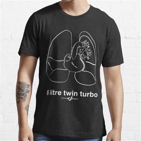 Six Litre Twin Turbo Dark Shirt T Shirt For Sale By Finalgear