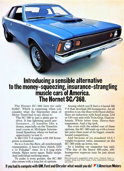 Performance Madness 10 Classic Muscle Car Ads