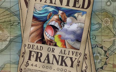 One Piece Franky Wanted By Dhariondrahl On Deviantart