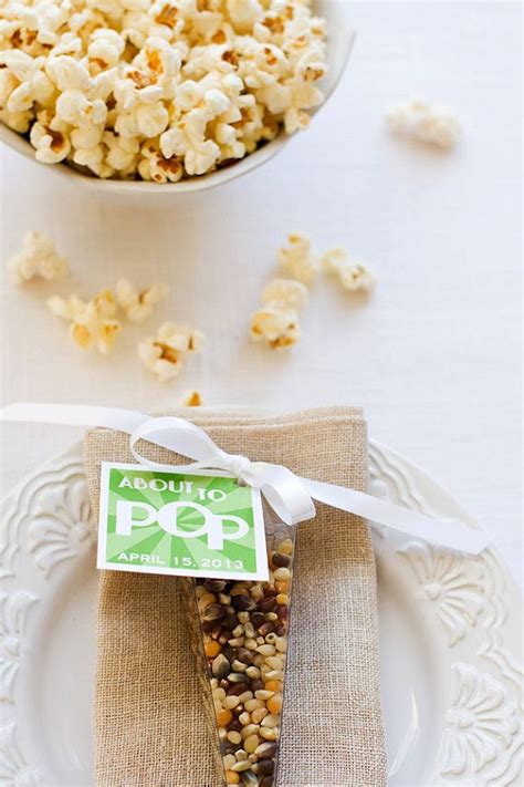 Custom Gourmet Popcorn Party Favors Are A Tasty Guest T For Wedding