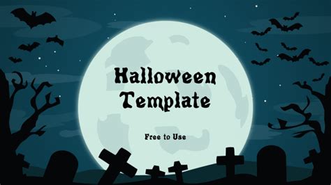 Free Halloween Powerpoint Template Powerpoint Tips And