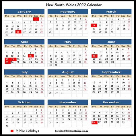 Calendar 2022 Qld Public Holidays Calendar Printables Free Blank