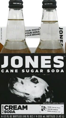 Jones Cream Soda 4 Ct 12 Fl Oz Kroger