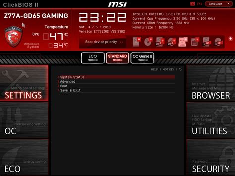 Msi Z77a Gd65 Gaming Bios Msi Z77a Gd65 Gaming Review