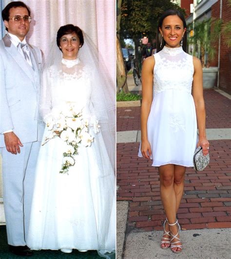 The following suggestions can give you some ideas whether you decide to keep it. Rework Your Mother's Wedding Dress to Wear Yourself ...
