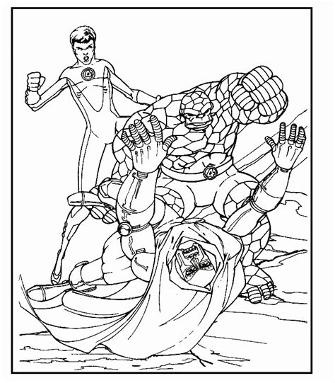 Educational fun kids coloring pages and preschool skills worksheets. Fantastic four coloring pages to download and print for free