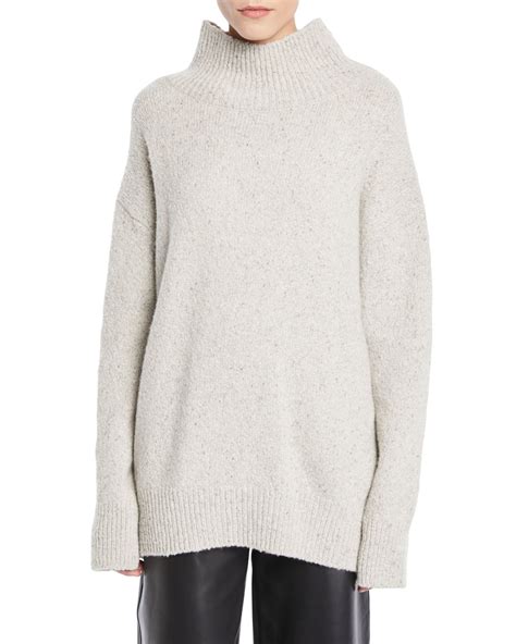 Vince Oversized Turtleneck Cashmere Sweater And Matching Items