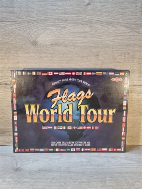 Flags World Tour Tactic Board Game Brand New And Sealed 1265 Picclick