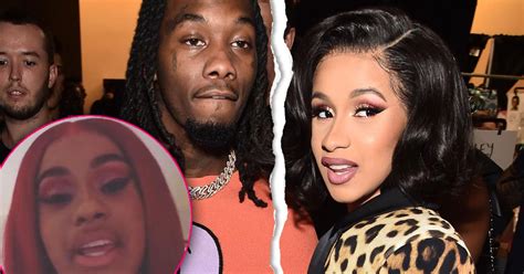 Cardi B Reveals She And Offset Split In Shocking New Video