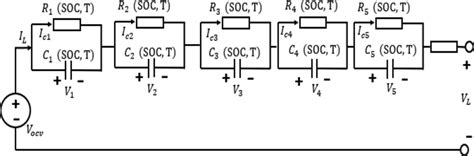 Equivalent Circuit Model Of A Lithium‐ion Battery Download Scientific