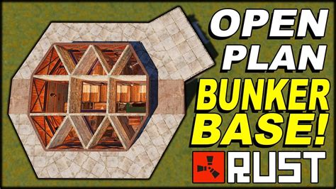 Open Plan Bunker Base Soloduotriogroup Rust Base Design 2019
