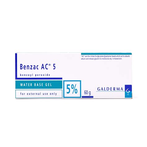Buy Benzac Ac 5 Gel 60g Life Pharmacy