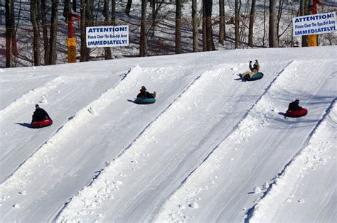 Tubing At Winter Place Ski Resort West Virginia Tourism West Virginia Virginia