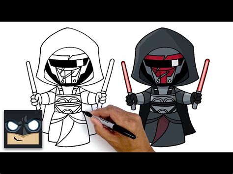 Art can inspire children to excel in thinking coherently. How To Draw Darth Revan | Star Wars - Videos For Kids