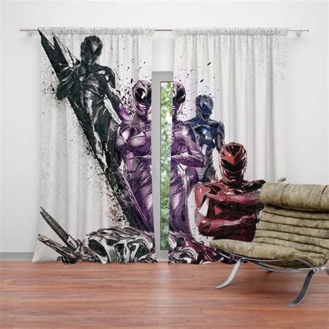 Rare power rangers operation overdrive single reversible duvet + pillowcase set. Teen Power Rangers 5 Movie Themed Curtain | EBeddingSets
