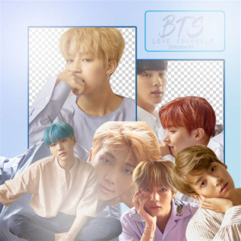 Download transparent bts png for free on pngkey.com. BTS LOVE YOURSELF VERSION L (PNG'S) by ALITTLEPUZZLE on ...