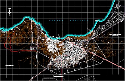 Urban Plan Paita Peru Dwg Plan For Autocad • Designs Cad