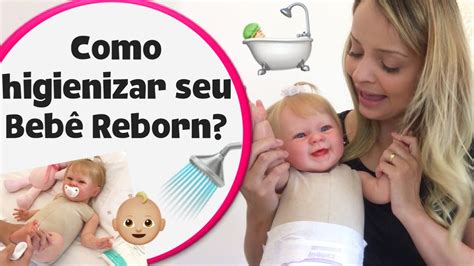 Como Dar Banho No Seu Bebê Reborn Youtube
