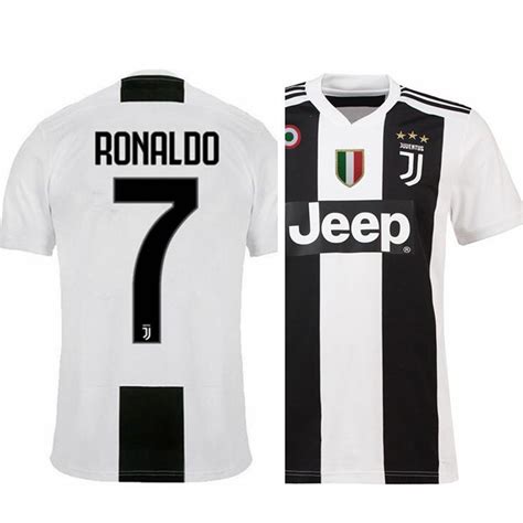 Shop juventus jerseys including men's and women's as well as jerseys for individual players like ronaldo both home and. Cristiano Ronaldo Juventus home jersey New 2018-2019 Best ...