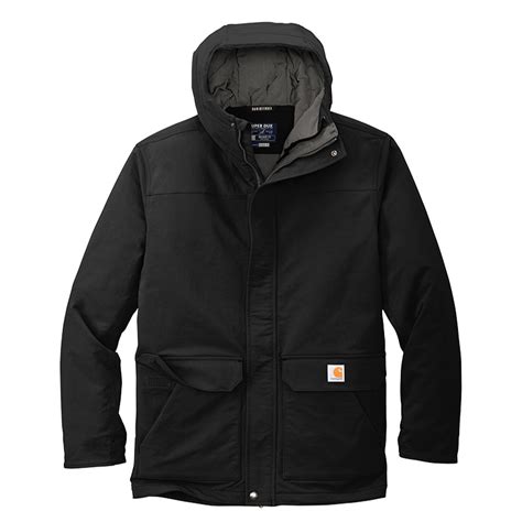 carhartt® super dux™ insulated hooded coat show your logo