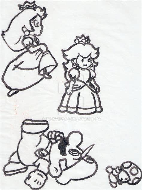 Mario Characters By Bunnyhead On Deviantart