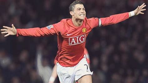 Poster Manchester United Ronaldo 0708 Ph