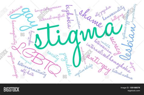 Stigma Word Cloud Vector And Photo Free Trial Bigstock