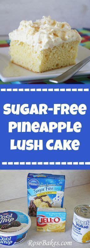 Share low carb keto recipes here! SUGAR-FREE PINEAPPLE LUSH CAKE | Free desserts, Sugar free ...