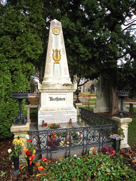 Beethoven Famous Tombstones Famous Graves Cemetery Monuments