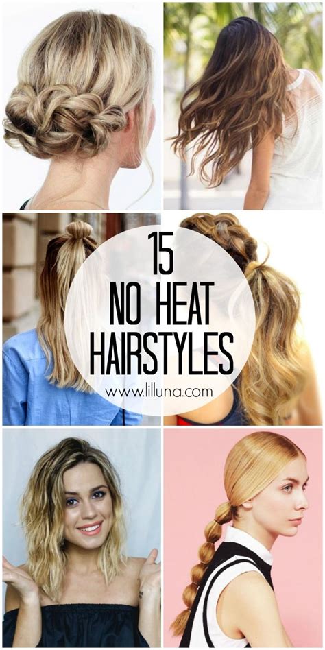15 No Heat Hairstyles Lets Diy It All With Kritsyn Merkley Hair