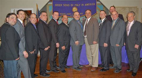 The Blauvelt Sons Of Italy Installs New Officers Pearl River Ny Patch