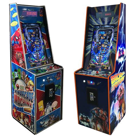Upright Virtual Pinball And Arcade Machine 1169 Games