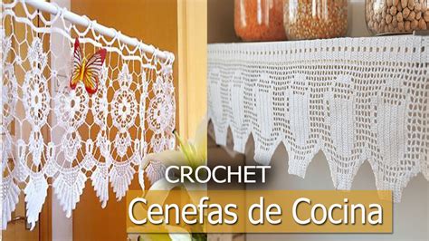 Cenefas Para Cocina Tejidas a Crochet Diseños Ideas YouTube