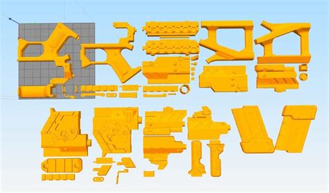 Titanfall 2 Car Smg Archivo Stl Para Impresión 3d Arquivos Silhouette