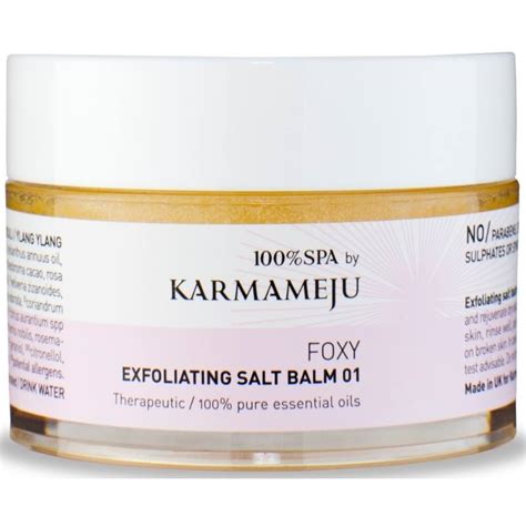 Karmameju Foxy Salt Body Scrub 01 50 Ml Min Olie