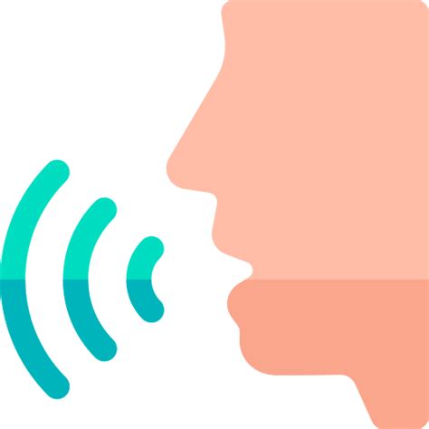 Voice Basic Rounded Flat Icon