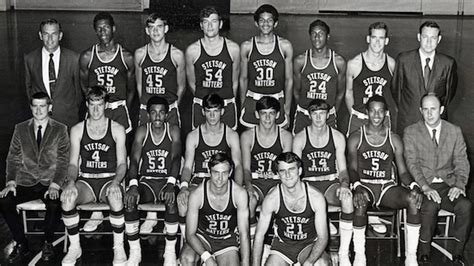 Personalize your videos, scores, and news! '69-70 Basketball Team to be Honored Saturday - Stetson Today