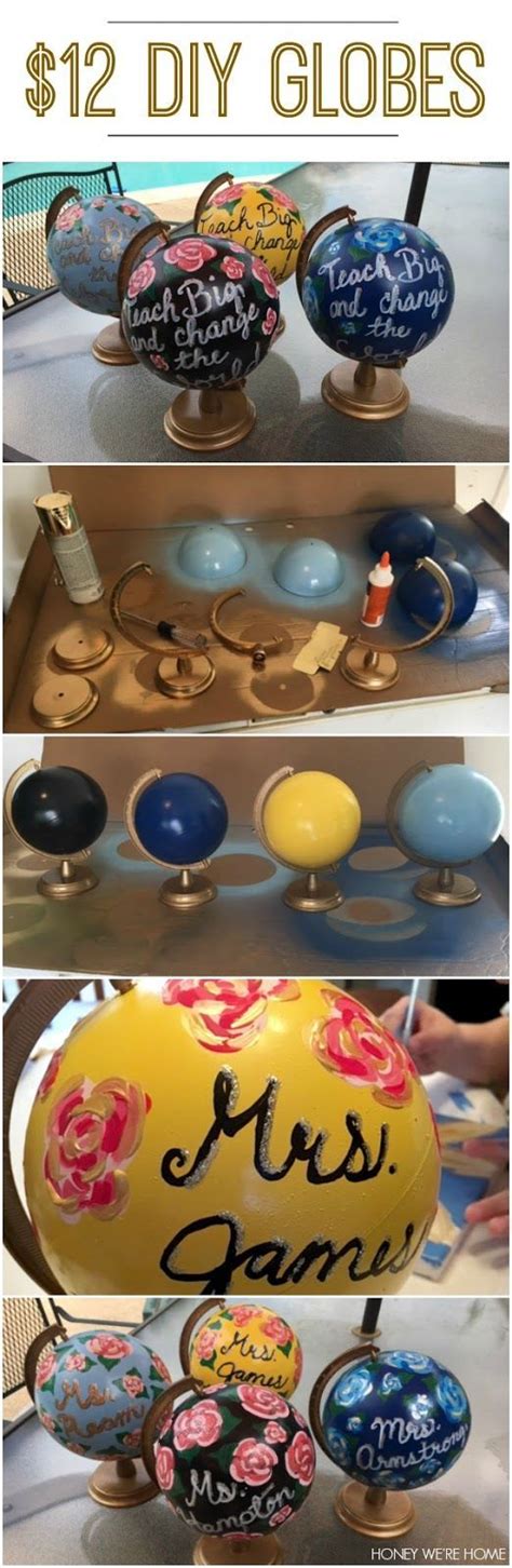 This post may contain affiliate links or sponsored content, read our disclosure policy. DIY painted mini-globes perfect for end of the year ...