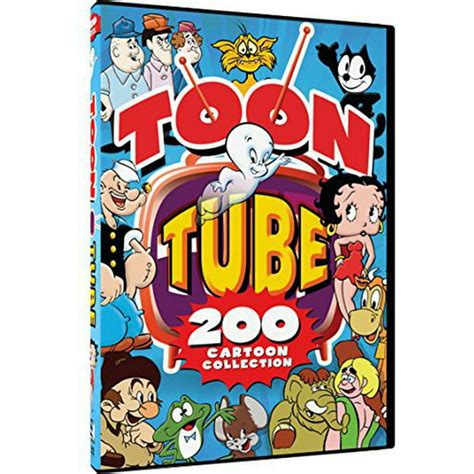 Toon Tube 200 Classic Cartoon Collection Dvd