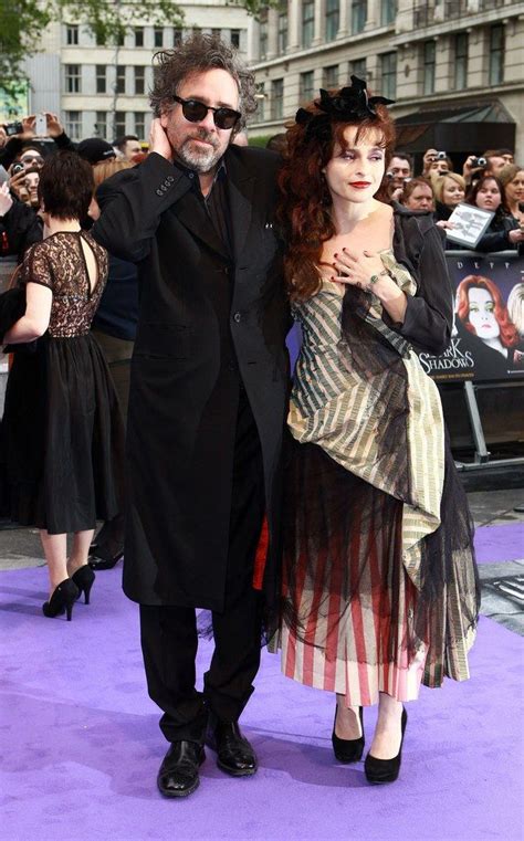 Tim Burton And Helena Bonham Carter 💔 Celebrity Couple Costumes Celebrity Couples Celebrity