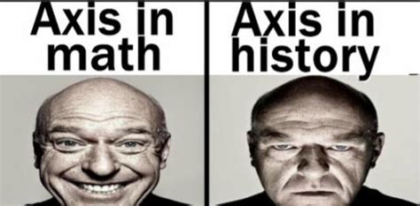 Axis In Math Vs Axis In History Rhistorymemes5