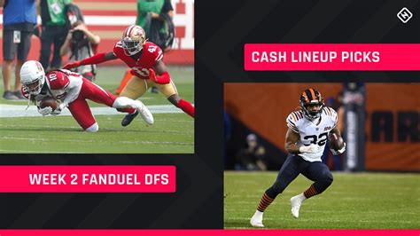 Our strategy guide with lineup strategies, contest advice, and more for league of legends dfs on draftkings. FanDuel Picks Week 2: NFL DFS lineup advice for daily ...