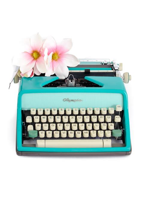 Truquoise Typewriter For Your Retro Office Find More