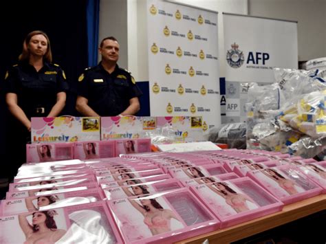 Drugs Bust Australia Seizes Meth Filled Bra Inserts In Aus1 Billion Narcotics Haul Breitbart