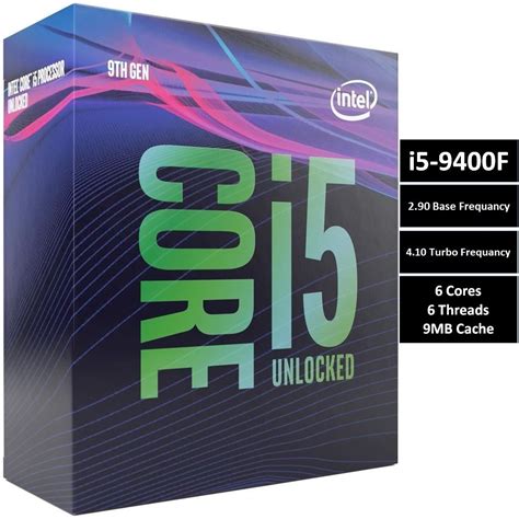 Cpu compatibility is determined by your motherboard. Intel Corporation Core i5 9400F 9th Generation Desktop ...