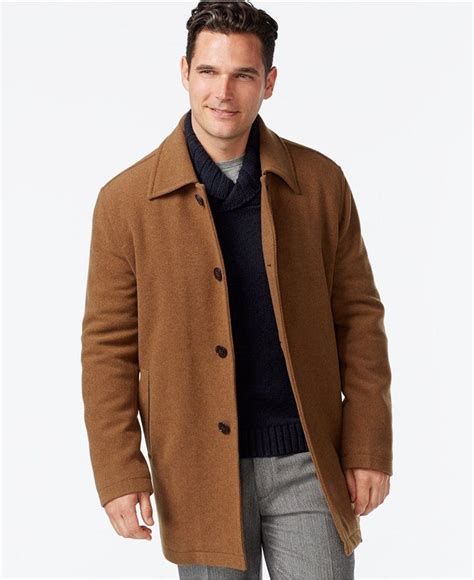 Cole Haan Wool Blend Coat And Reviews Coats And Jackets Men Macys