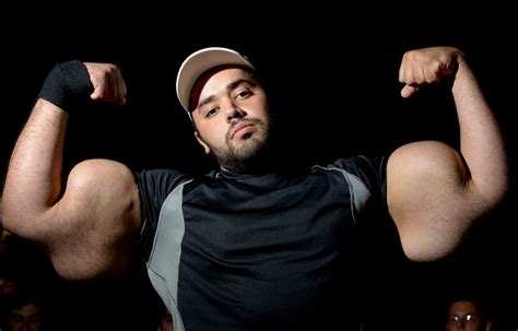 Meet The Real Life Popeye With 31 Inch Biceps As Big As A Grown Man
