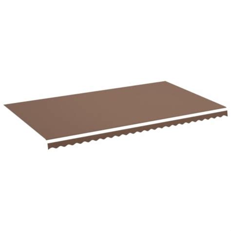 Vidaxl Replacement Fabric For Awning Brown 197x115 1 Fred Meyer