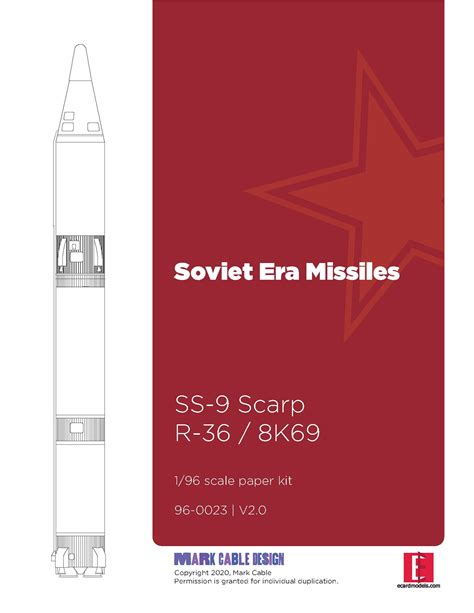 196 Soviet Ss 9 Missile Ecardmodels