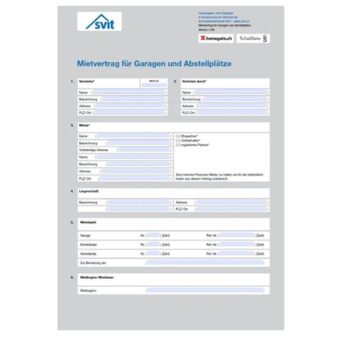 Was genau im mietvertrag für den tiefgaragenstellplatz, den keller oder die garage festgehalten wird, ist nicht vorgeschrieben. 20 Besten Mietvertrag Garage - Beste Wohnkultur ...